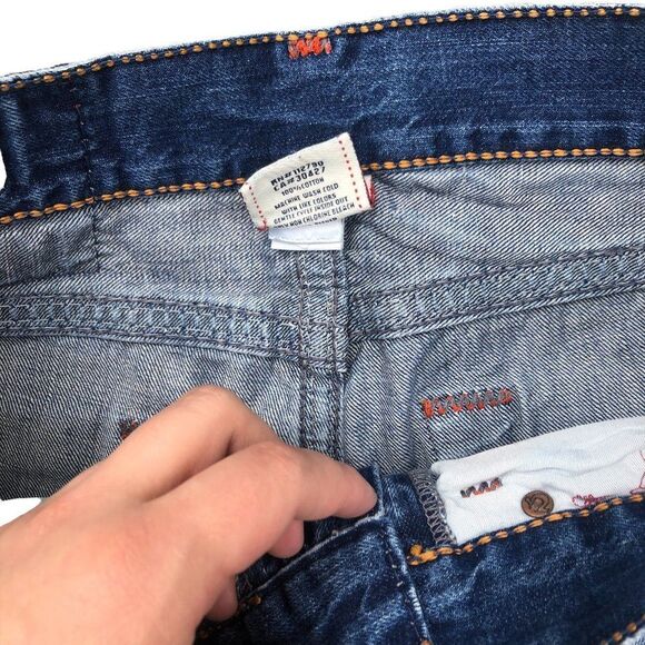 True Religion Jeans Size 32 BOBBY SUPER T Blue - Picture 8 of 9